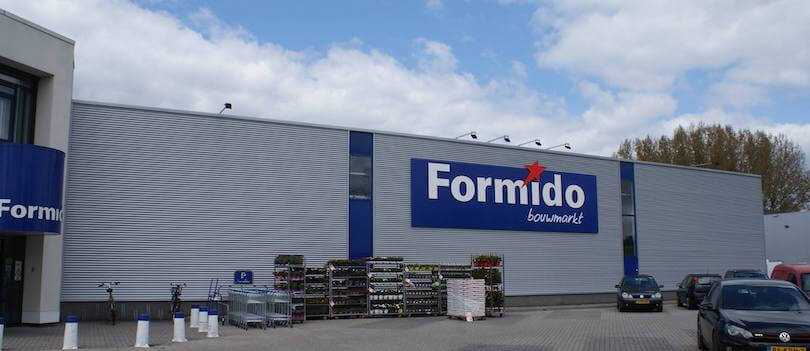 Formido bouwmarkt Wezep na gevelrestyling