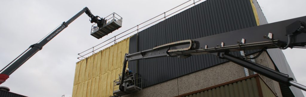 Renovatie bedrijfspand met brandvertragende materialen